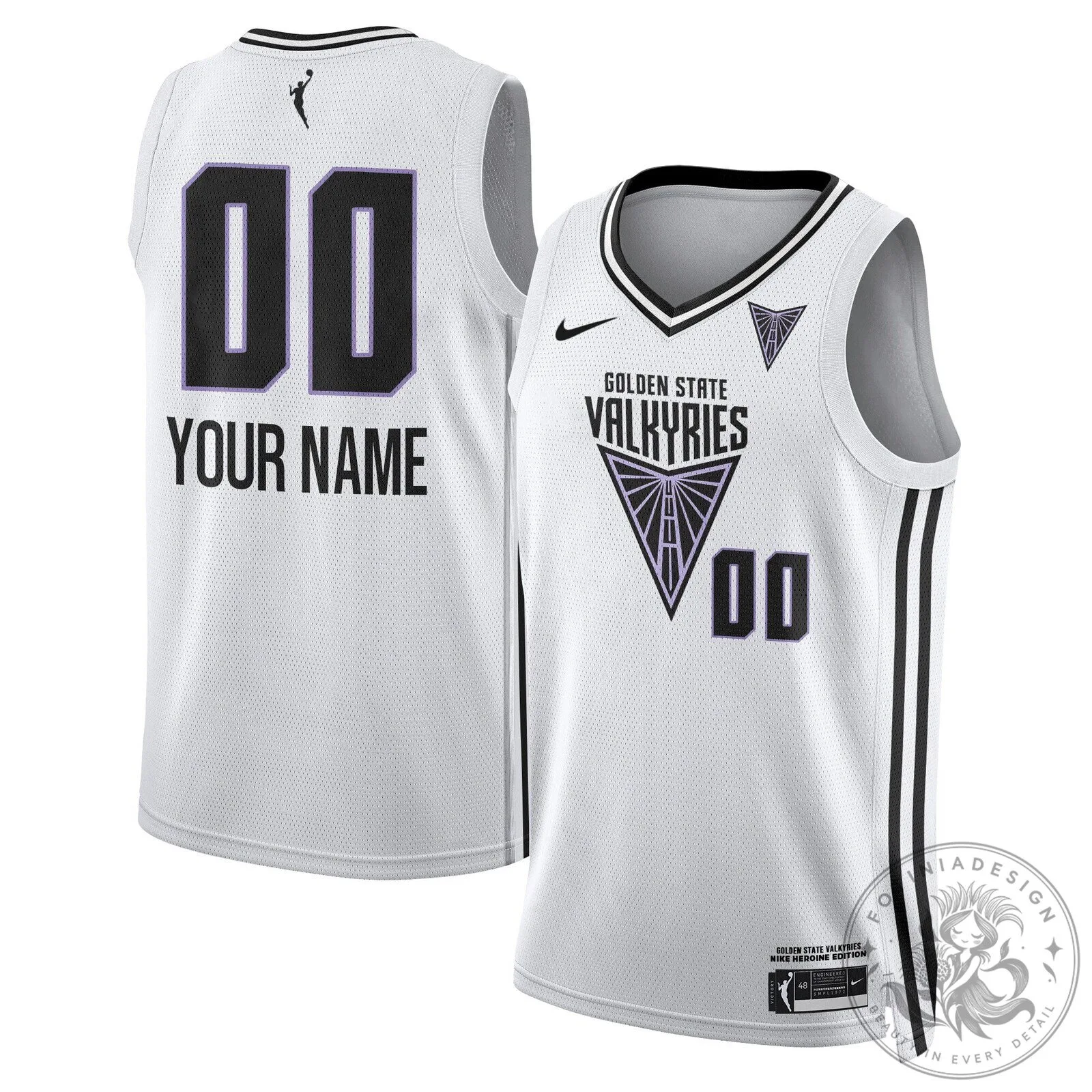 Golden State Valkyries Inaugural Season Custom Name and Number Jersey 5 Golden State Valkyries Inaugural Season Custom Name and Number Jersey