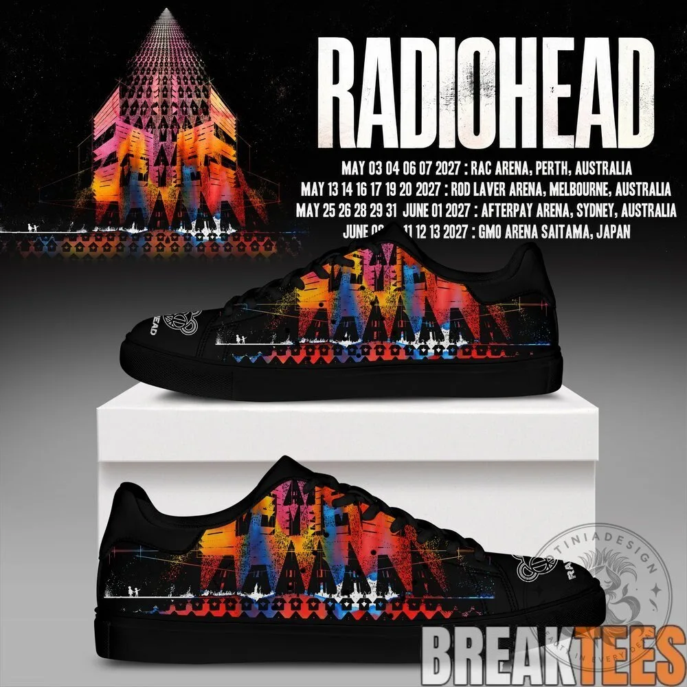 Radiohead 2027 Tour Special Edition Low Top Shoes