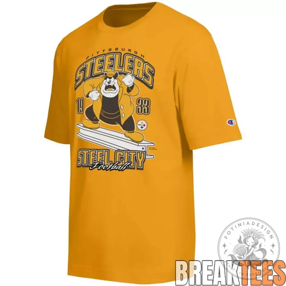 Pittsburgh Steelers Pete Steel City Football Graphic T-Shirt 4 Pittsburgh Steelers Pete Steel City Football Graphic T-Shirt