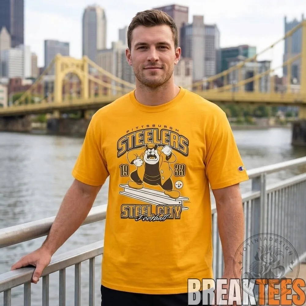 Pittsburgh Steelers Pete Steel City Football Graphic T-Shirt 9 Pittsburgh Steelers Pete Steel City Football Graphic T-Shirt