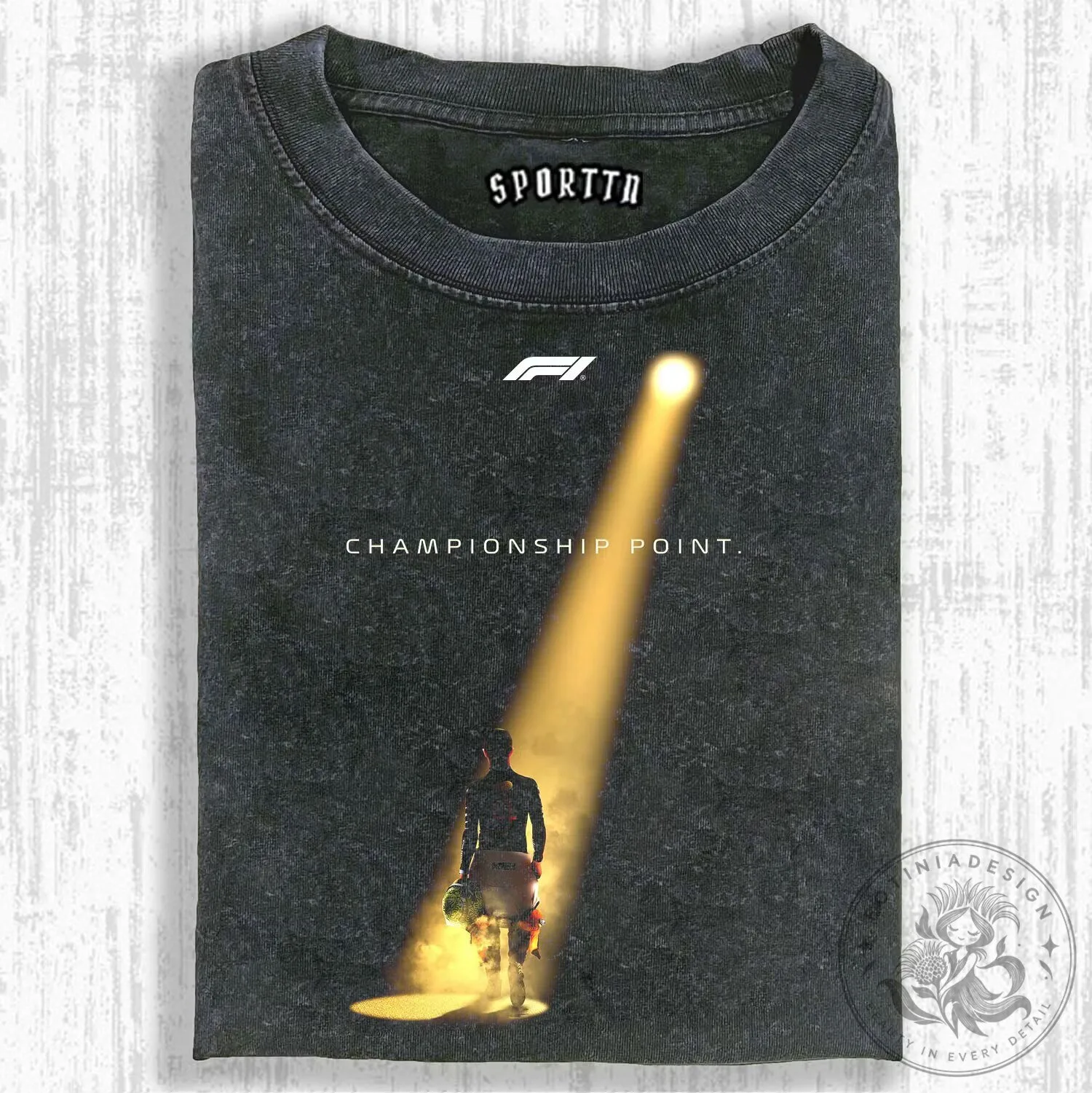 Lando Norris Championship Point Formula 1 Racing T-Shirt