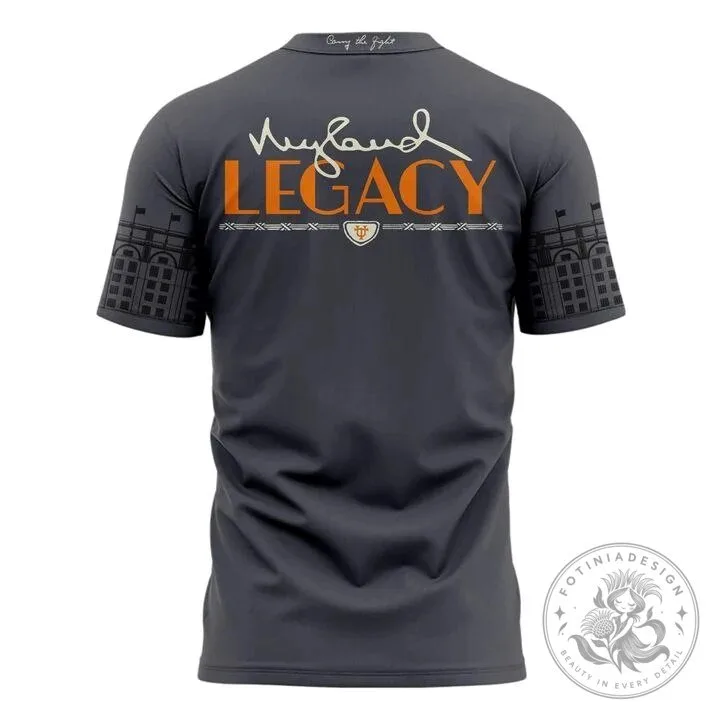 Tennessee Football Neyland Legacy Number 26 Gray T-Shirt 9 Tennessee Football Neyland Legacy Number 26 Gray T-Shirt