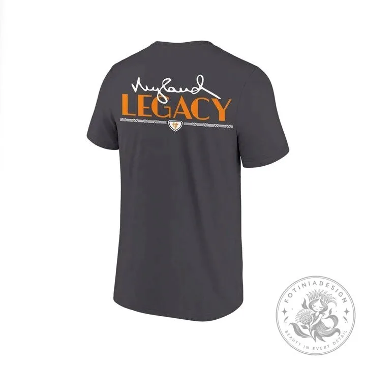 UT Logo T-Shirt with Interlocking Design - Tennessee Football Neyland Legacy Edition 9 UT Logo T-Shirt with Interlocking Design - Tennessee Football Neyland Legacy Edition