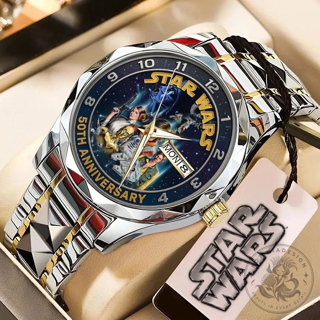 Star Wars 50th Anniversary Commemorative Quartz Watch