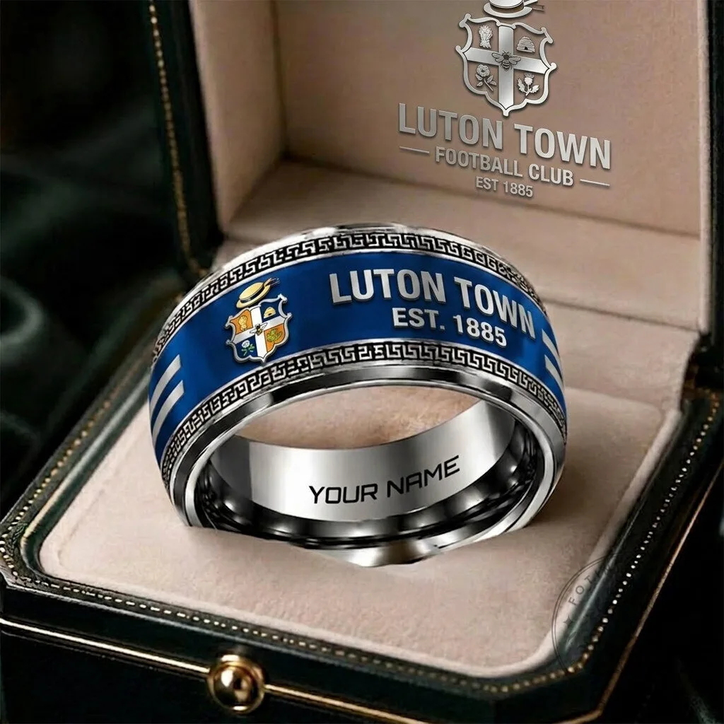 Luton Town Football Club Personalized Ring