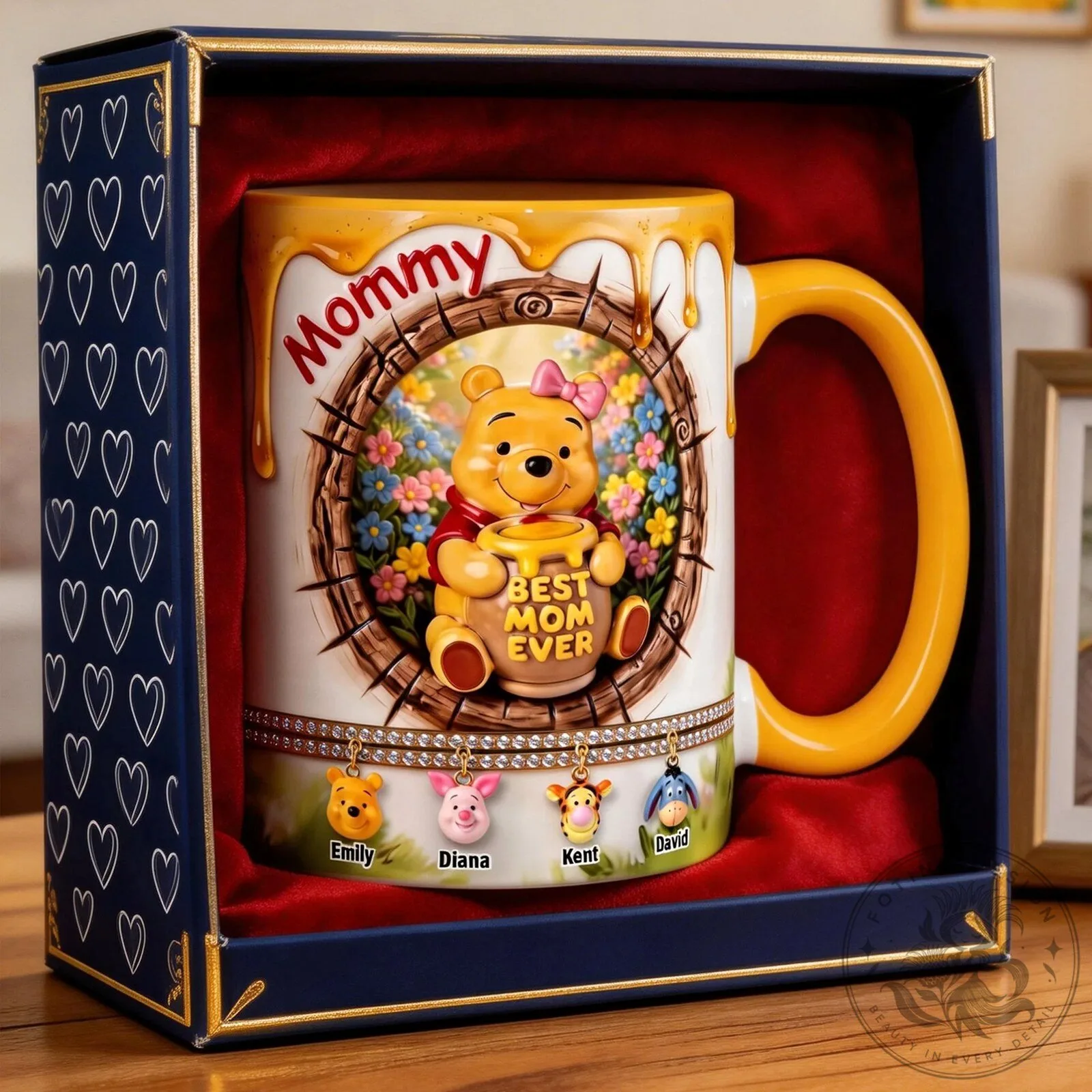 Winnie the Pooh Best Mom Ever Personalized Coffee Mug 9 Winnie the Pooh Best Mom Ever Personalized Coffee Mug