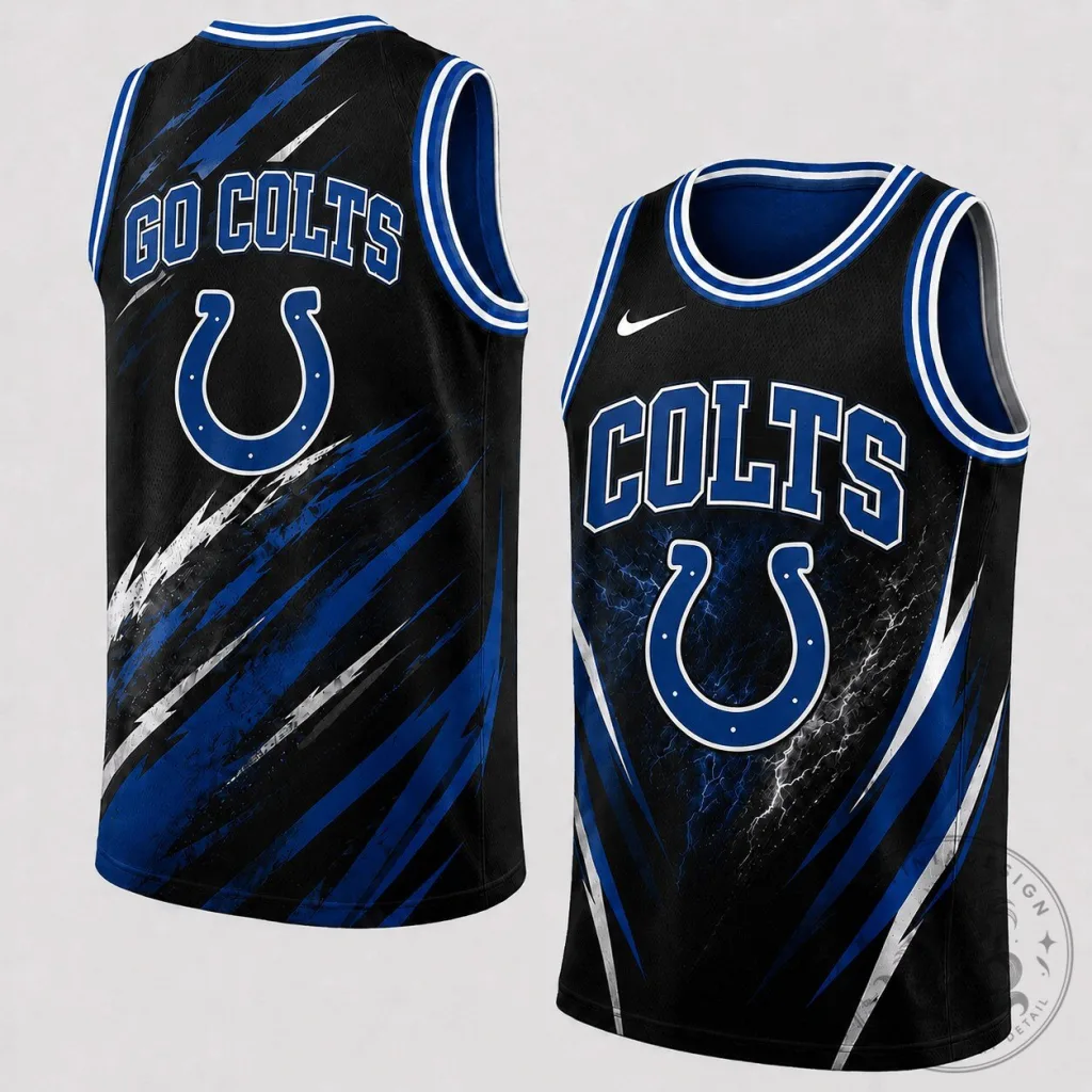 Indianapolis Colts National Football League Black Abstract Scratch Sports Tank Top 5 Indianapolis Colts National Football League Black Abstract Scratch Sports Tank Top