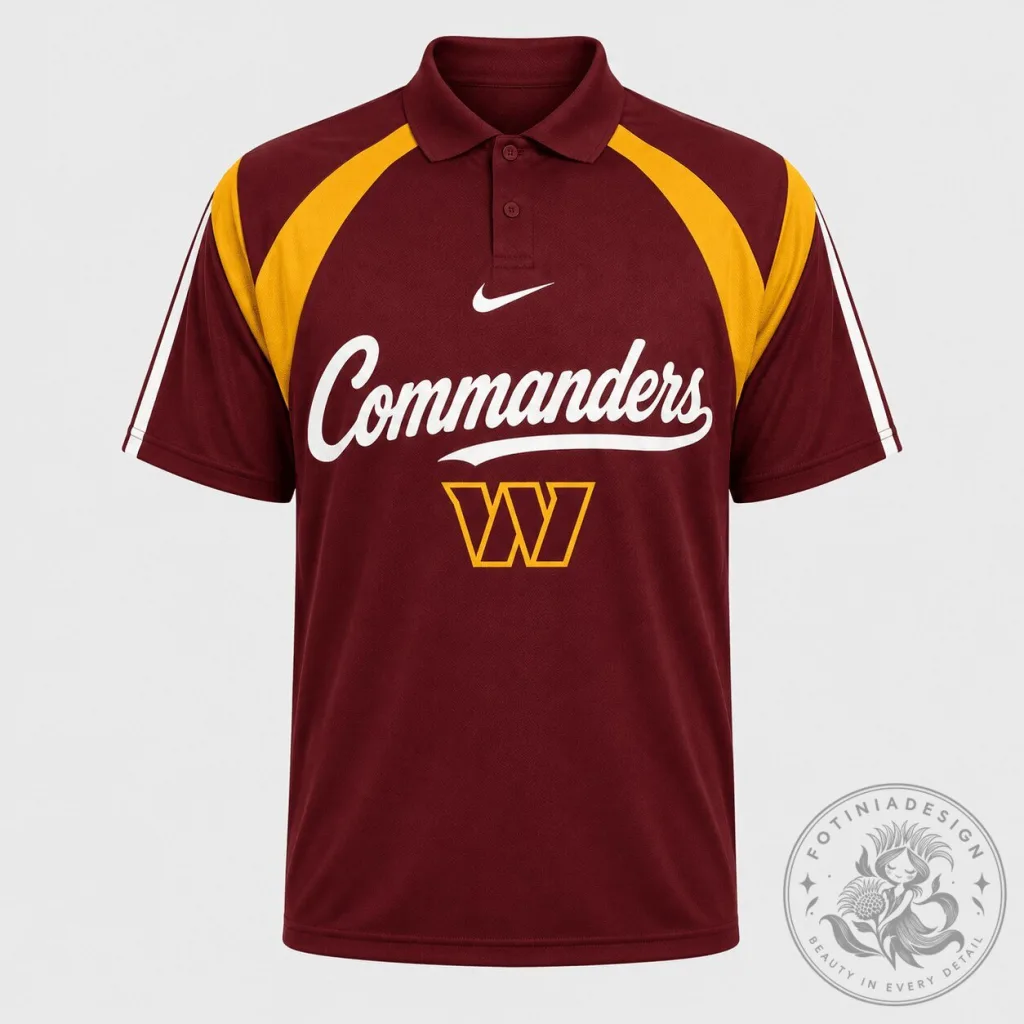 Washington Commanders Football Team Fan Polo Shirt 49 Washington Commanders Football Team Fan Polo Shirt