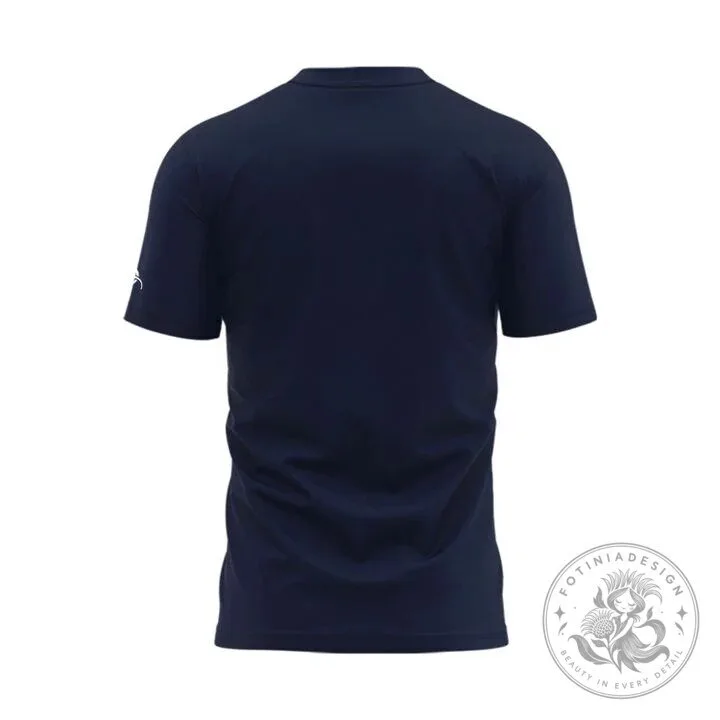 Novak Djokovic Tennis Player Silhouette Navy Blue T-Shirt 9 Novak Djokovic Tennis Player Silhouette Navy Blue T-Shirt
