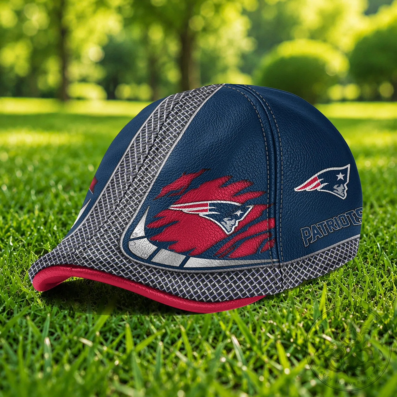New England Patriots National Football League Ivy Cap Flat Cap