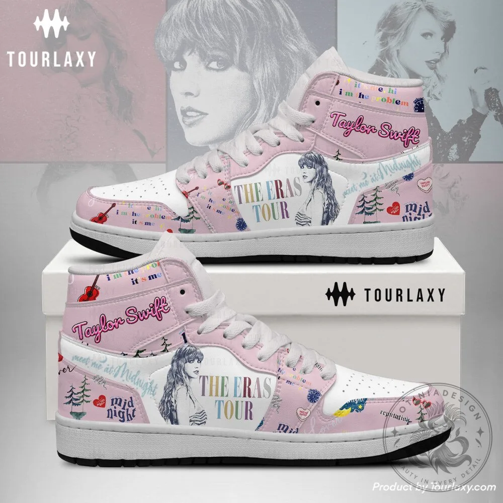 Taylor Swift The Eras Tour High Top Sneakers for Women