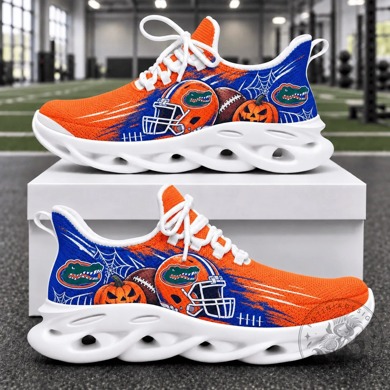 Florida Gators Halloween Football Team Fan Shoes