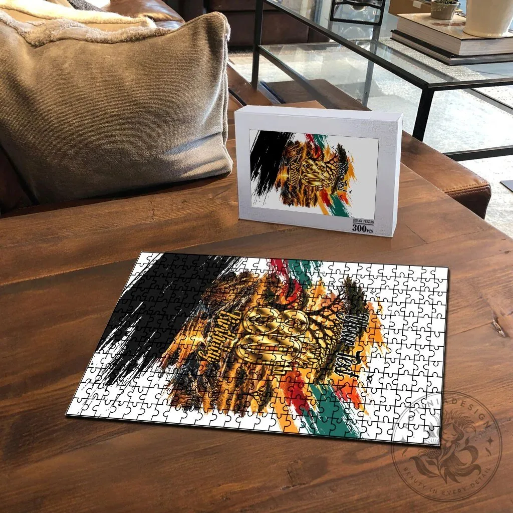 Personalized 80th Birthday African Safari Sunset Landscape Wildlife Art Puzzle 9 Personalized 80th Birthday African Safari Sunset Landscape Wildlife Art Puzzle