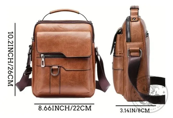 Alfa Romeo Custom Name Leather Crossbody Bag for Men, Zipper Shoulder Bag 12 Alfa Romeo Custom Name Leather Crossbody Bag for Men, Zipper Shoulder Bag