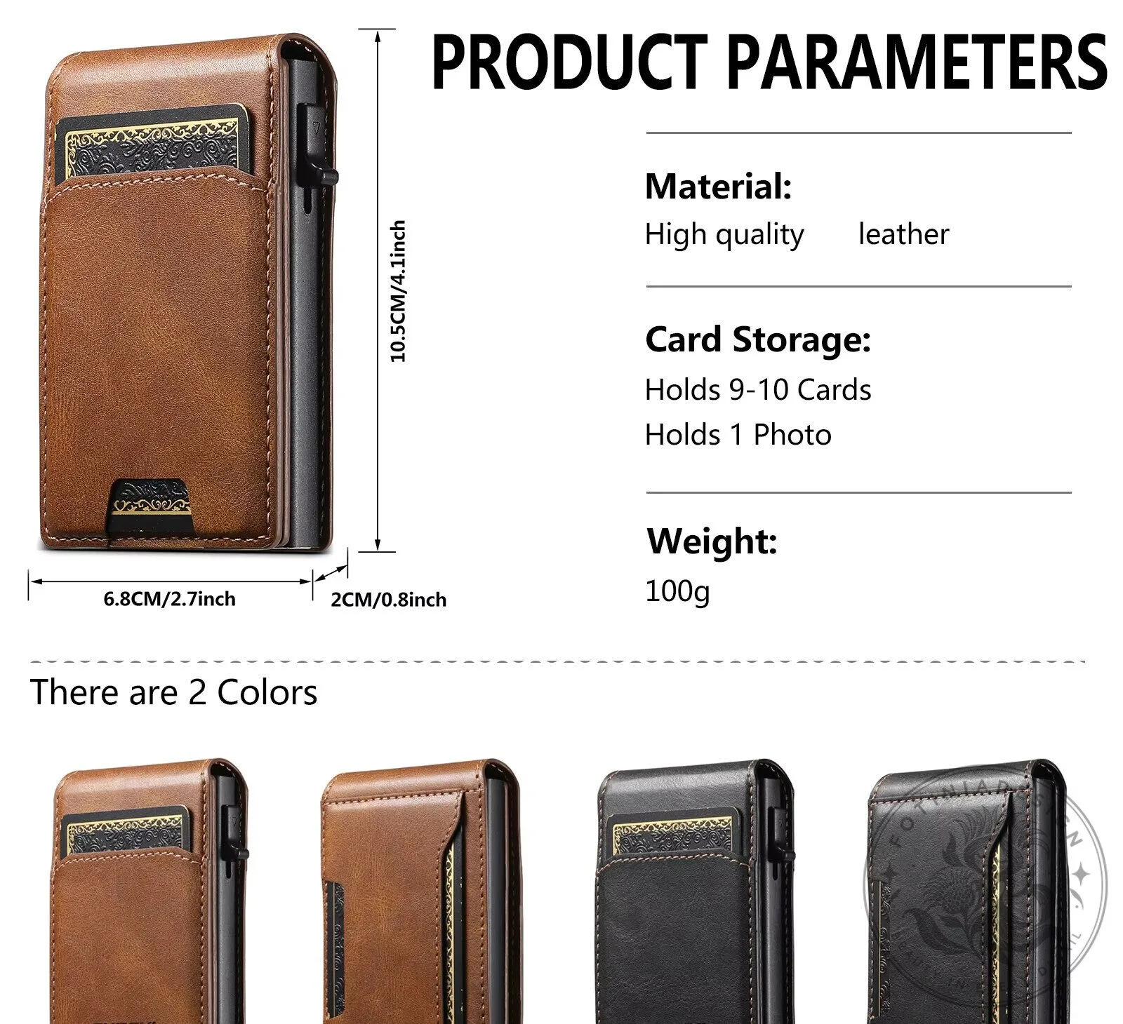 Mercedes-Benz Personalized Slim Leather Wallet with Photo Slot and Card Holder 13 Mercedes-Benz Personalized Slim Leather Wallet with Photo Slot and Card Holder