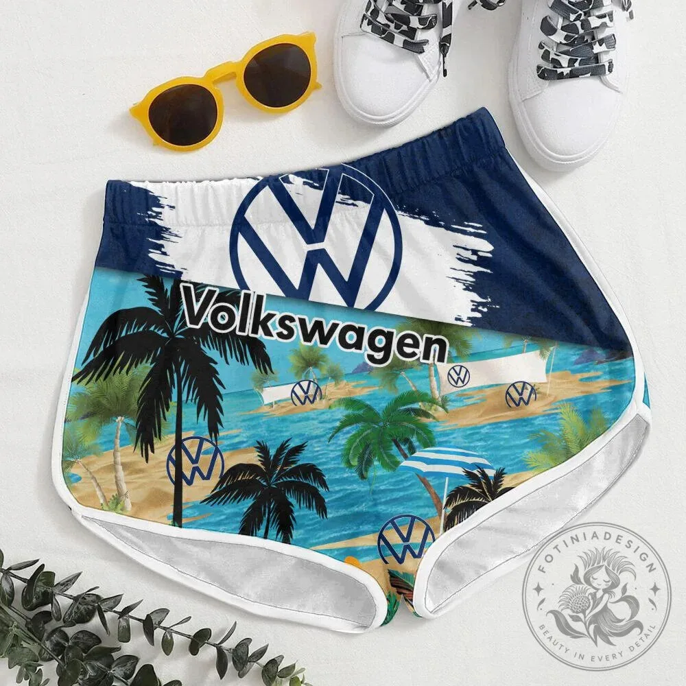 Volkswagen Logo Summer Beach Palm Trees Tropical Hawaiian Shirt 16 Volkswagen Logo Summer Beach Palm Trees Tropical Hawaiian Shirt
