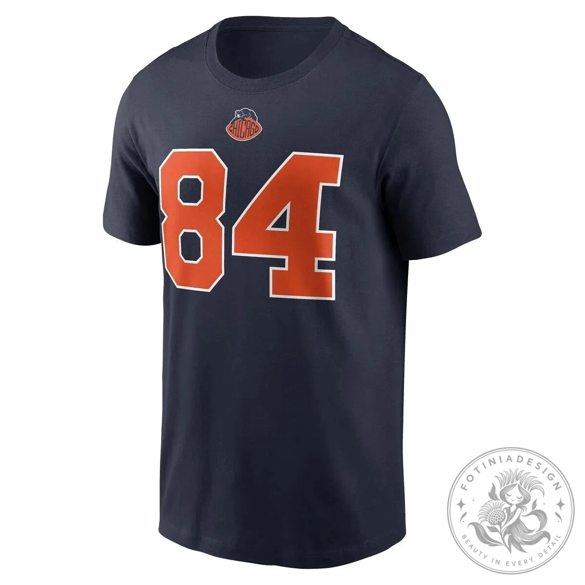 Chicago Bears Colston Loveland Number 84 NFL Football T-Shirt 9 Chicago Bears Colston Loveland Number 84 NFL Football T-Shirt
