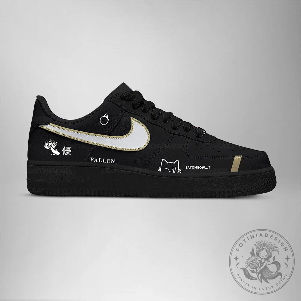 Jujutsu Kaisen Satoru Gojo and Suguru Geto Anime Fan Art Sneakers 9 Jujutsu Kaisen Satoru Gojo and Suguru Geto Anime Fan Art Sneakers