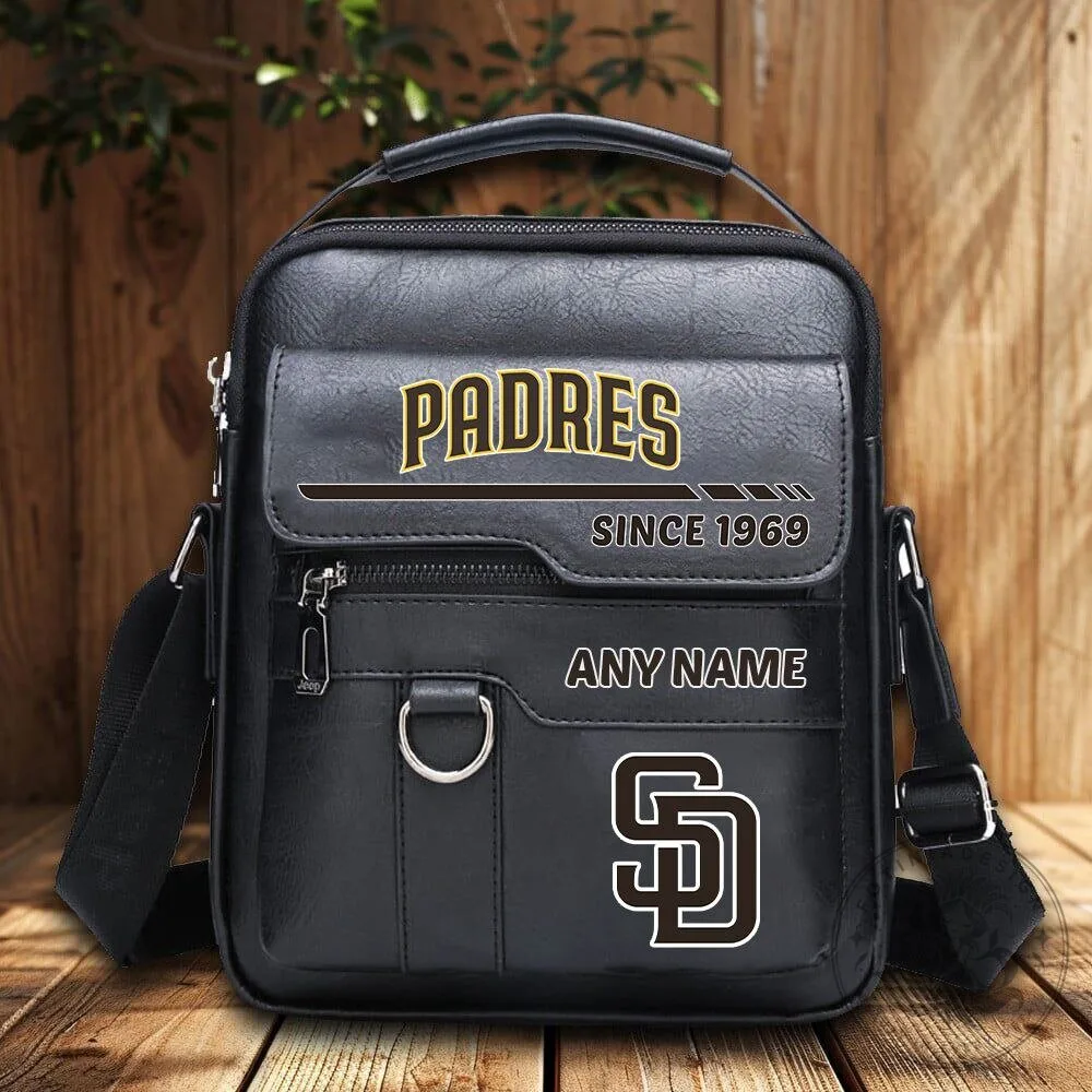 San Diego Padres Personalized Vintage PU Leather Shoulder Bag 8 San Diego Padres Personalized Vintage PU Leather Shoulder Bag