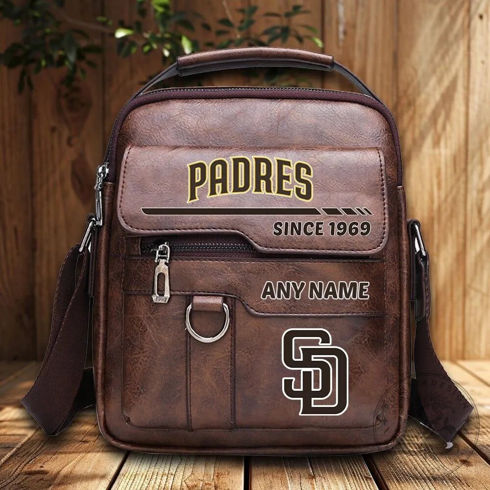 San Diego Padres Personalized Vintage PU Leather Shoulder Bag 9 San Diego Padres Personalized Vintage PU Leather Shoulder Bag