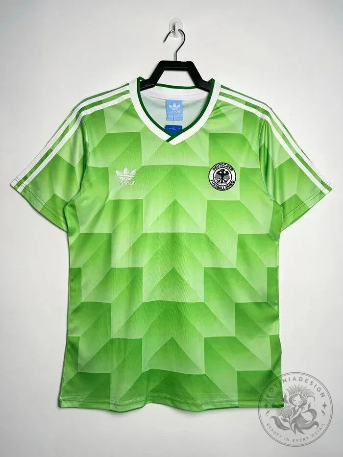 Germany 1998 Away Retro Football Soccer Jersey 4 Germany 1998 Away Retro Football Soccer Jersey