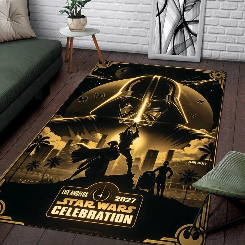 Star Wars Celebration Los Angeles 2027 Darth Vader Rectangular Rug