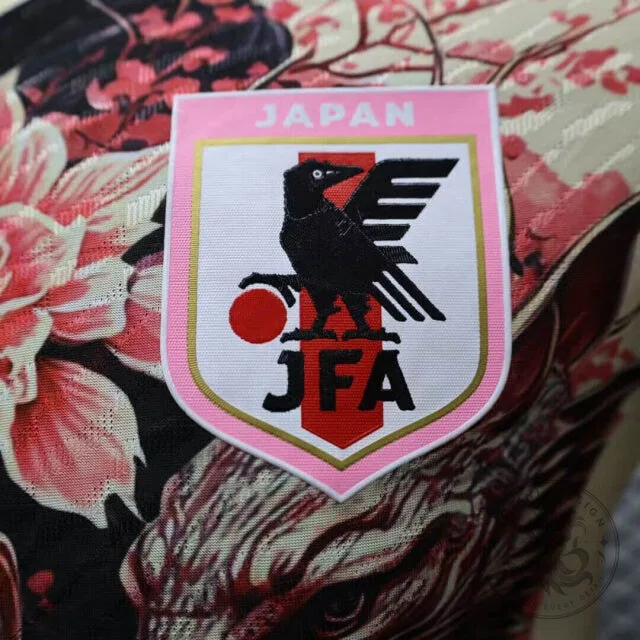 Japanese Anime Dragon Warrior Woman Pink Blossom Floral Soccer Jersey 9 Japanese Anime Dragon Warrior Woman Pink Blossom Floral Soccer Jersey