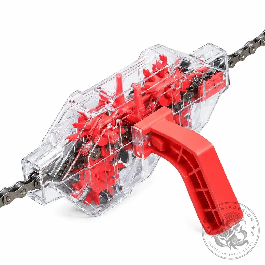 Transparent Bicycle Chain Scrubber Tool for Degreasing and Maintenance 17 Transparent Bicycle Chain Scrubber Tool for Degreasing and Maintenance
