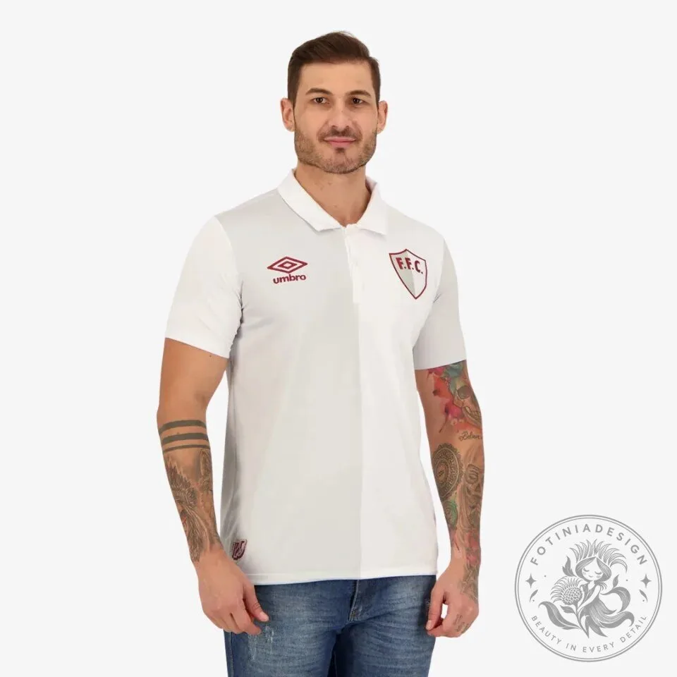 Fluminense Football Club Special Edition White Fan Polo Shirt 9 Fluminense Football Club Special Edition White Fan Polo Shirt