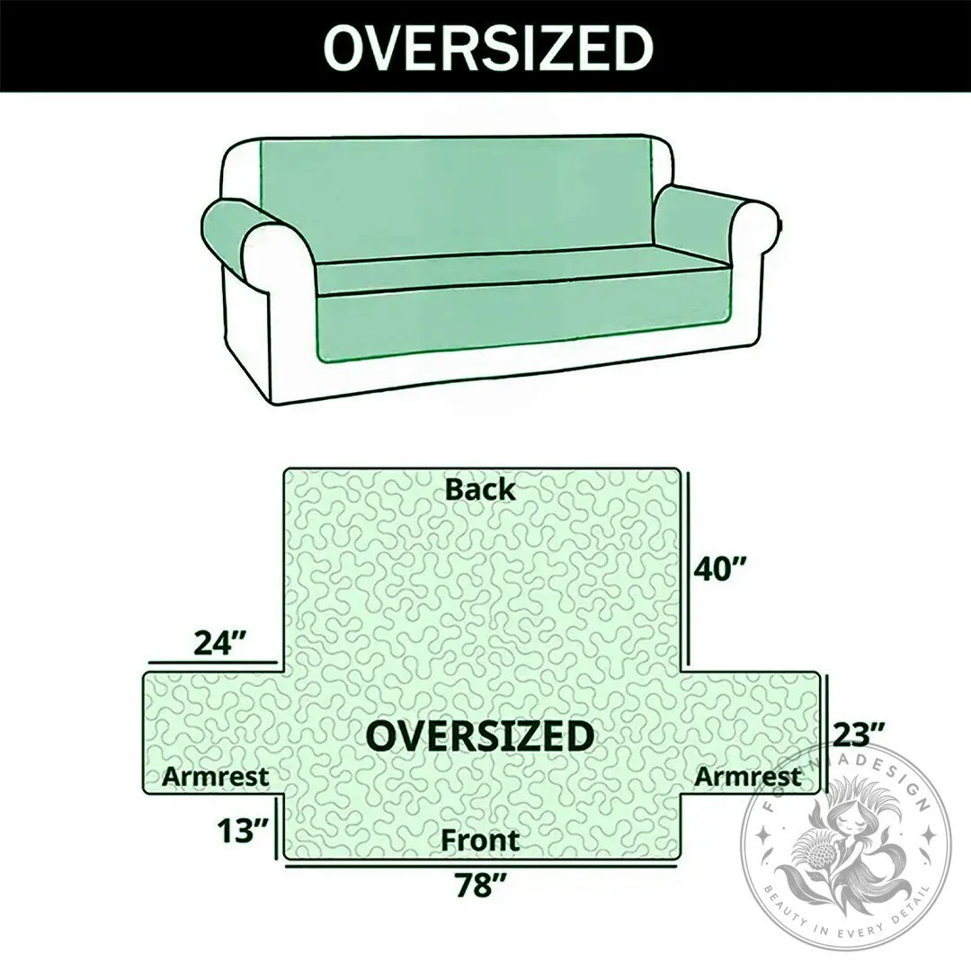 Sea Turtle Cove Ocean Life Quilted Sofa Slipcover Recliner Protector 16 Sea Turtle Cove Ocean Life Quilted Sofa Slipcover Recliner Protector